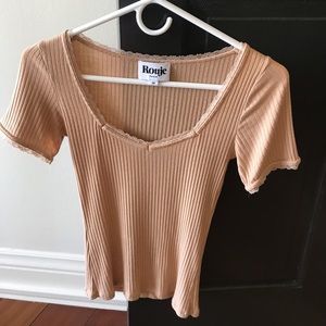 Rouje nude tee 34